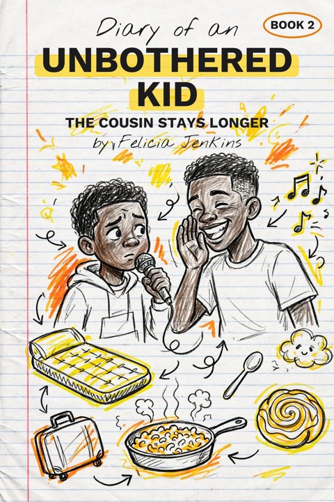Cover of Diary of an Unbothered Kid: The Cousin Stays Longer