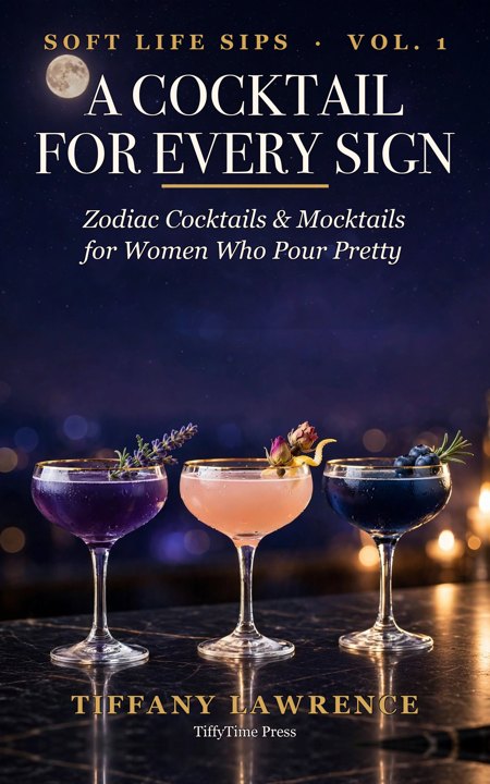 Cover of Soft Life Sips: A Cocktail for Every Sign